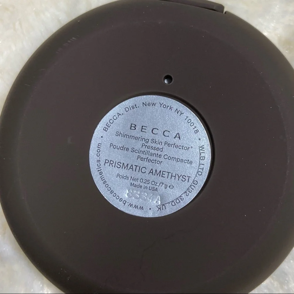 Becca Pressed Shimmering Skin Perfector In Prismatic Amethyst NEW